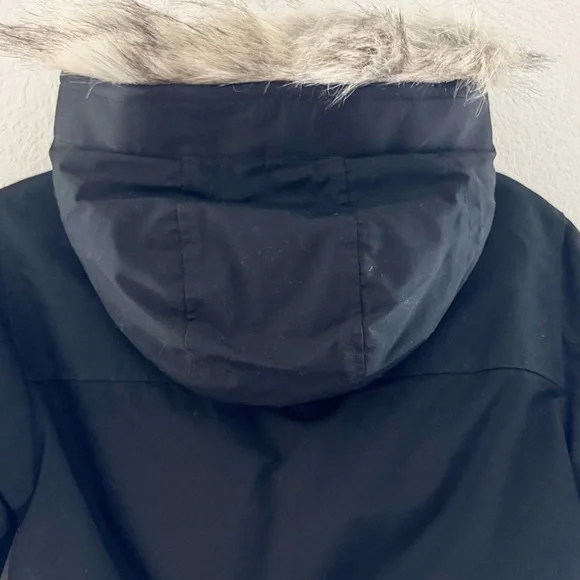 Fjallraven Singi Down Jacket Parka Black Womens XS Outdoor Rugged Gorpcore $640 - Picture 12 of 16